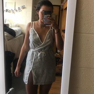 NBD striped dress, Bloomingdales XS, top littlebig